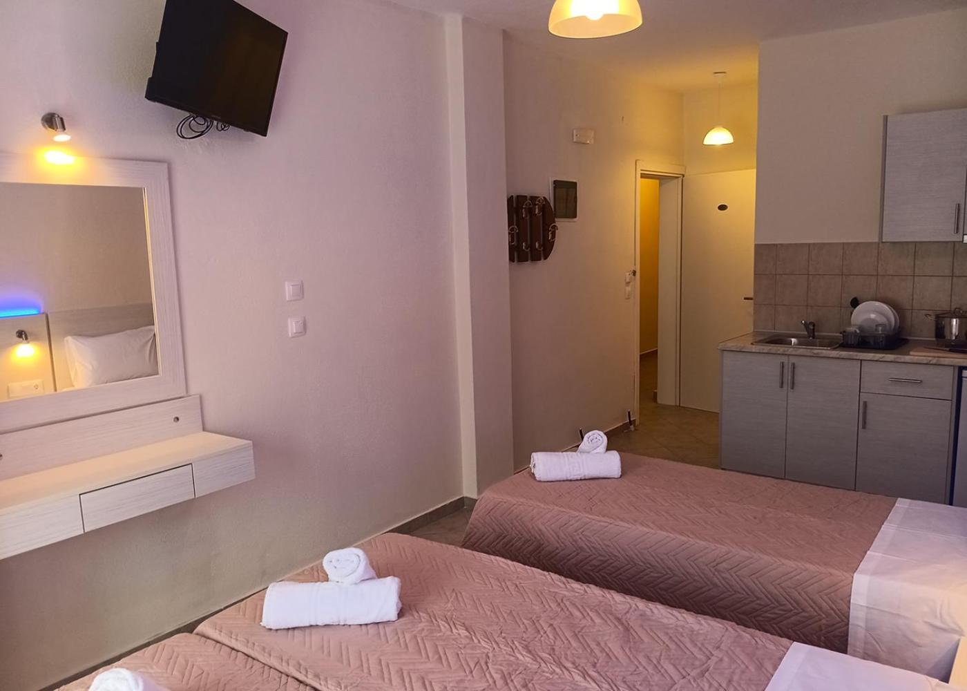 Oasis Blue Inn Leptokarya  Dış mekan fotoğraf