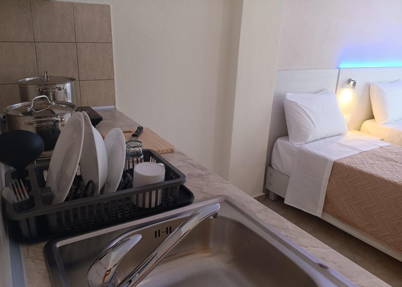 Oasis Blue Inn Leptokarya  Dış mekan fotoğraf