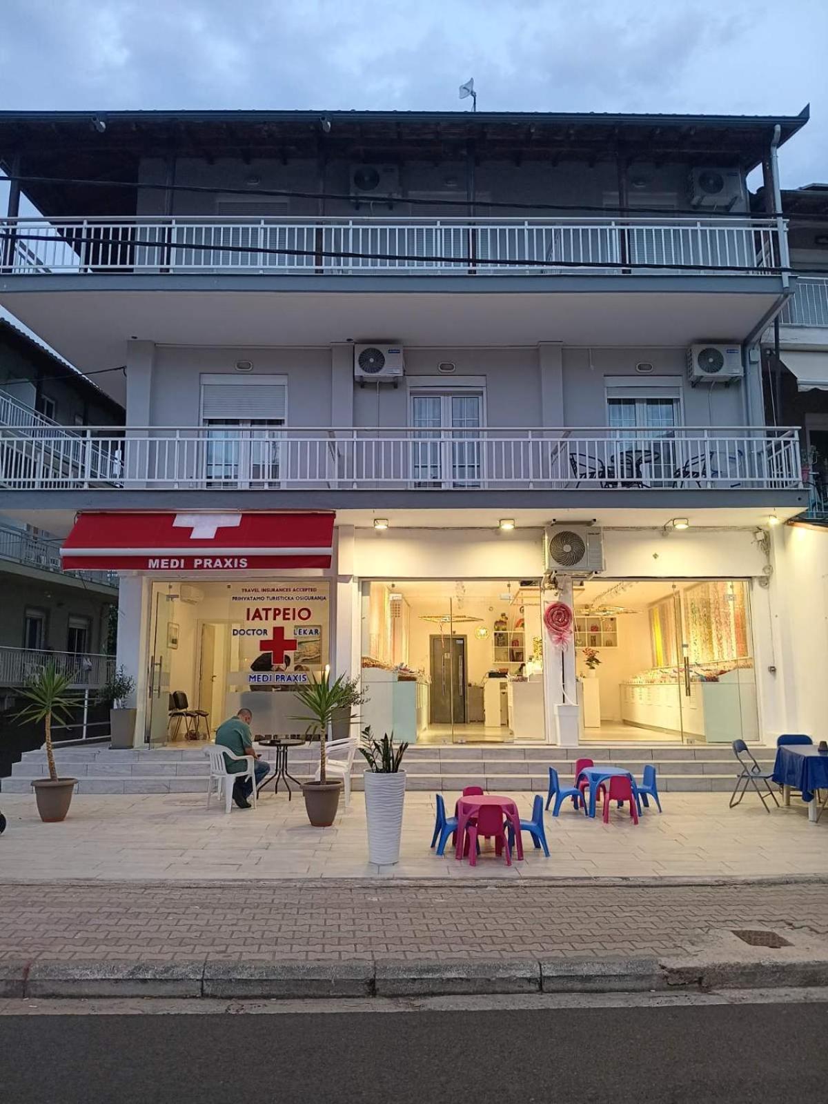 Oasis Blue Inn Leptokarya  Dış mekan fotoğraf